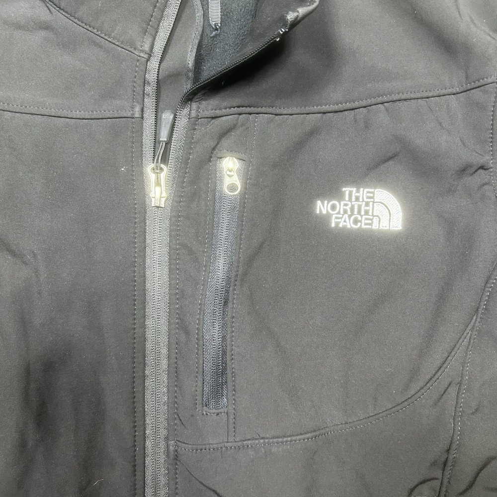 The North Face Jacket Mens M-L Black Summit Series Soft Shell Outdoor *SPOTS - Picture 5 of 14